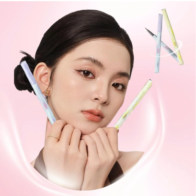 Bút Kẻ Mắt Nước Ukiss Dream Brush Eyeliner - Ngòi Cọ 0.01mm Siêu Mảnh, Chống Thấm Nước, Lâu Trôi 24h (1)